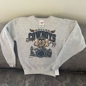 Vintage Artex sportswear 1992 Dallas Cowboys Taz sweatshirt